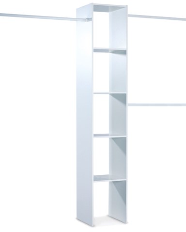 Basix storage unit / sliding wardrobe interior at Pages DIY